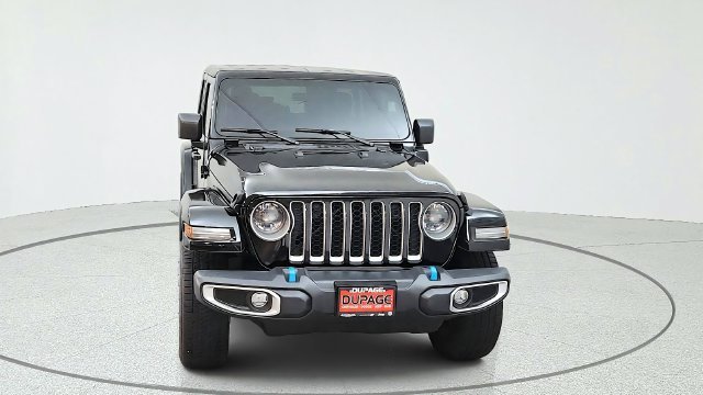 Used 2023 Black Jeep Sahara 4xe image 2