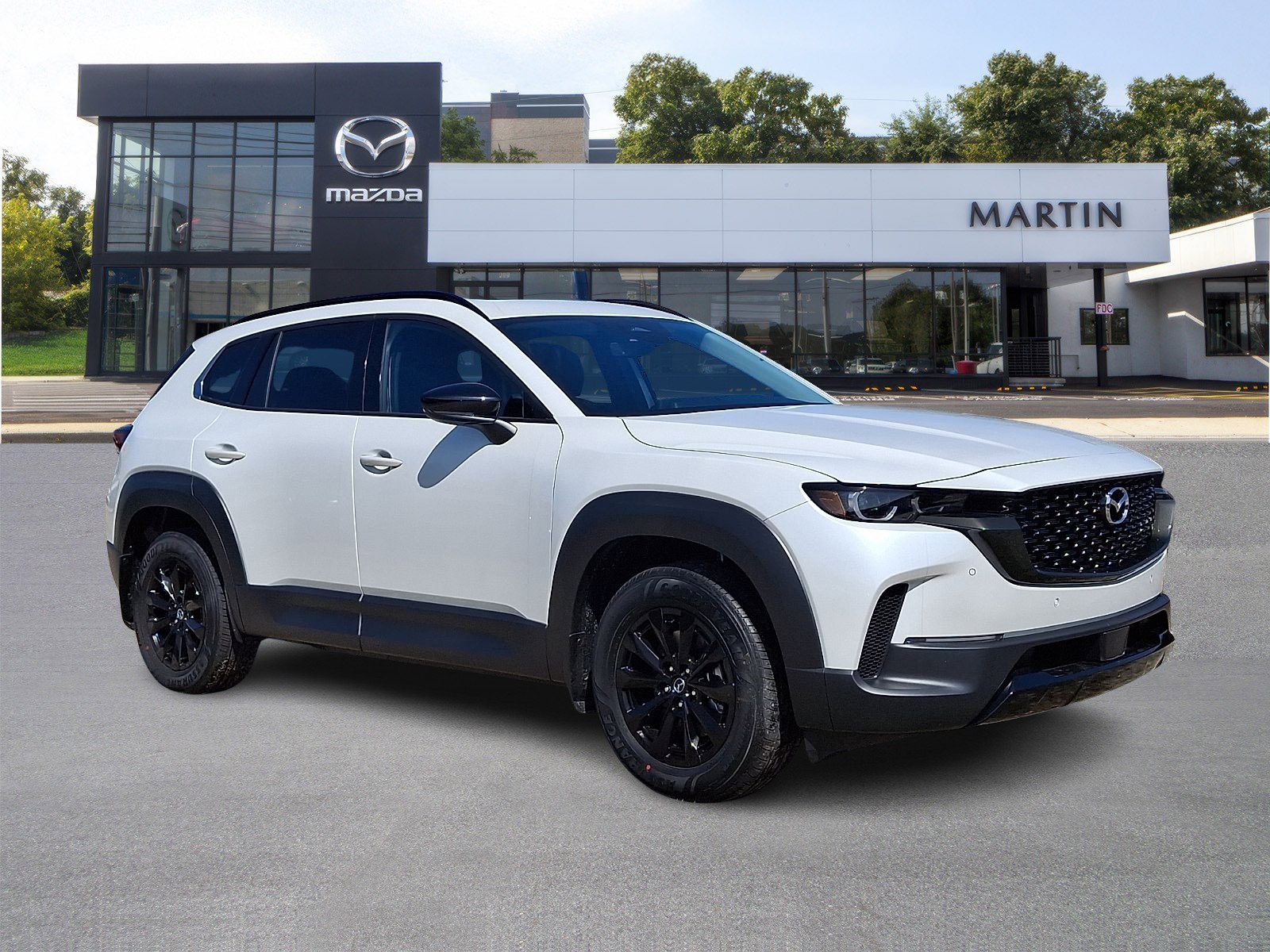 New 2026 Wind Chill Pearl Mazda Premium AWD image 1