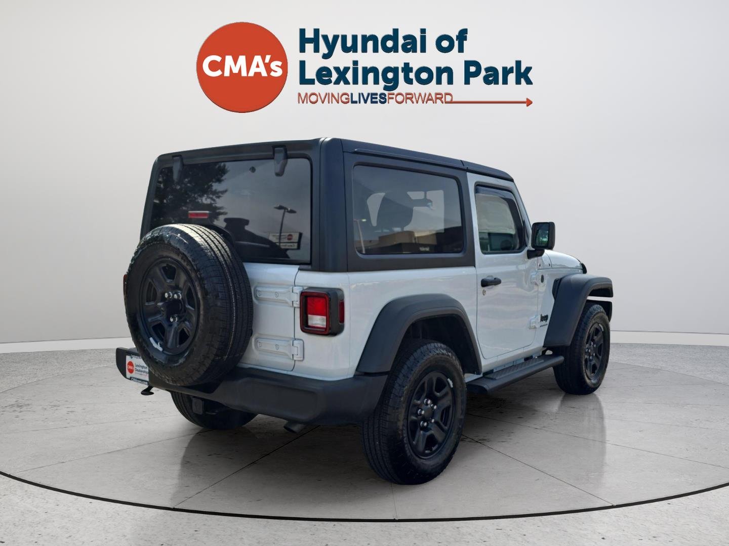 Used 2026 Bright White Clearcoat Jeep Sport image 7