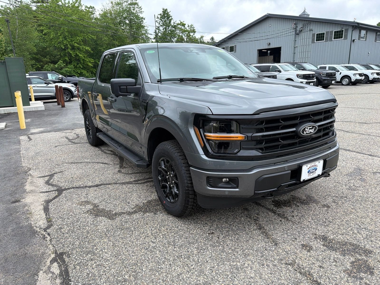 New 2026 Carbonized Gray Metallic Ford XLT image 1