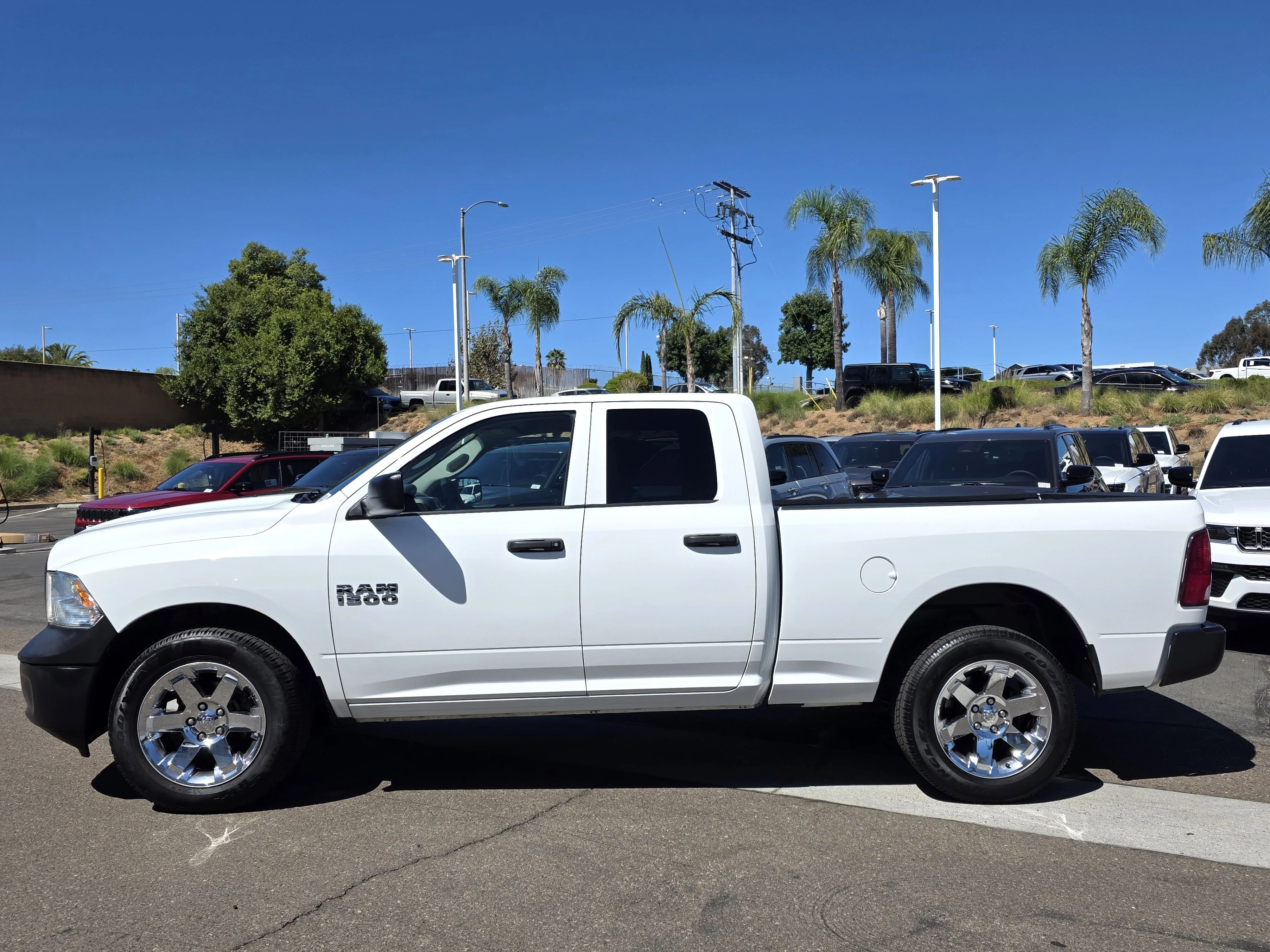 Used 2017 RAM Ram 1500 Pickup Tradesman with VIN 1C6RR7FG6HS587418 for sale in Escondido, CA