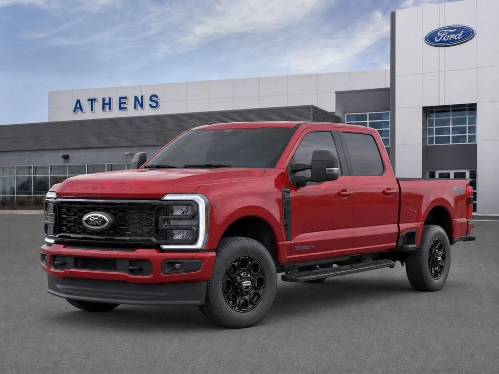 New 2026 Ruby Red Metallic Tinted Clearcoat Ford F-250® Lariat® image 2