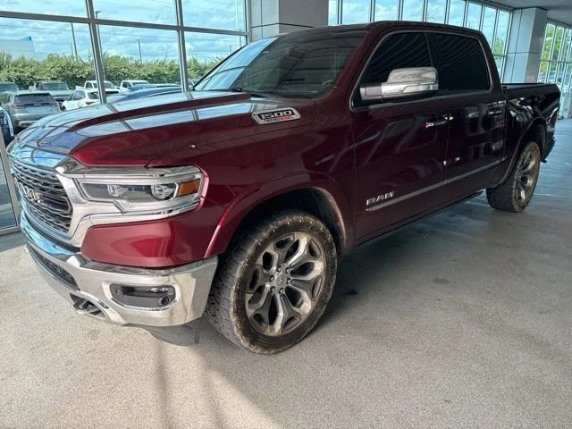 Used 2020 Delmonico Red Pearlcoat Ram Limited image 3