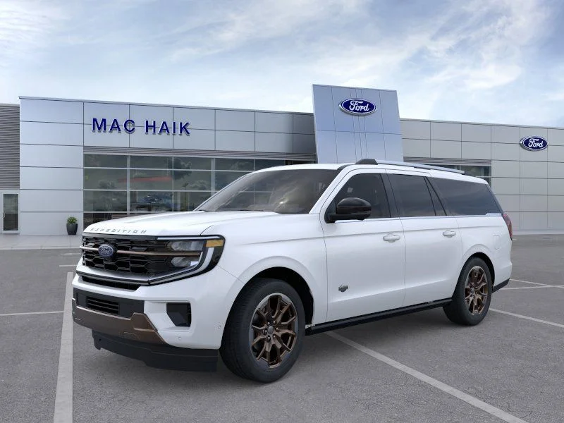 New 2026 Star White Metallic Tri-Coat Ford MAX King Ranch® image 1
