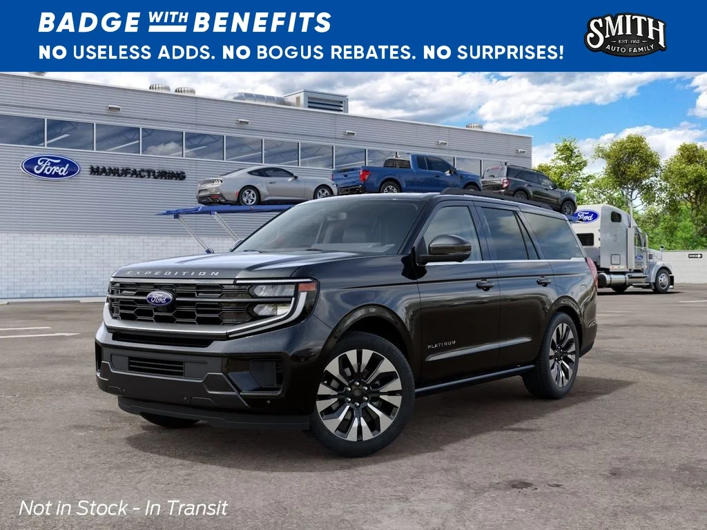 New 2027 Agate Black Metallic Ford Platinum image 3