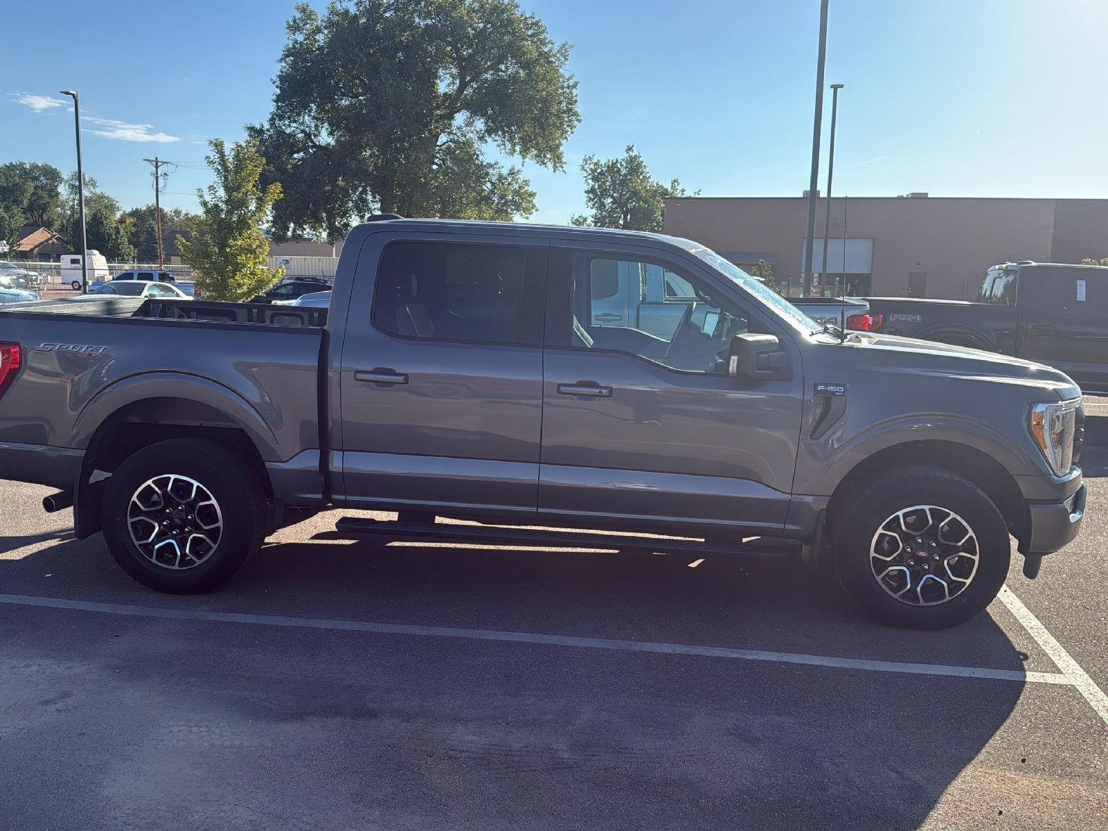 Used 2023 Carbonized Gray Ford XLT image 4