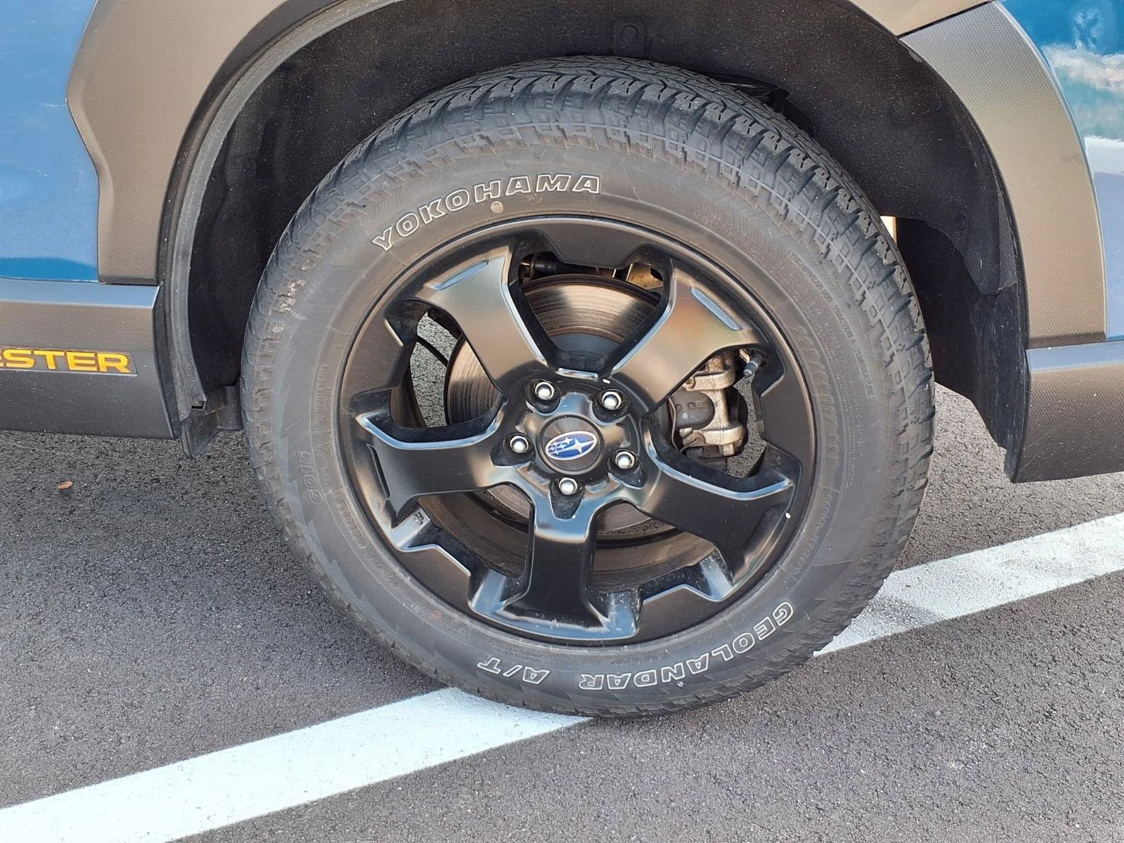 Used 2024 Geyser Blue Subaru Wilderness image 22
