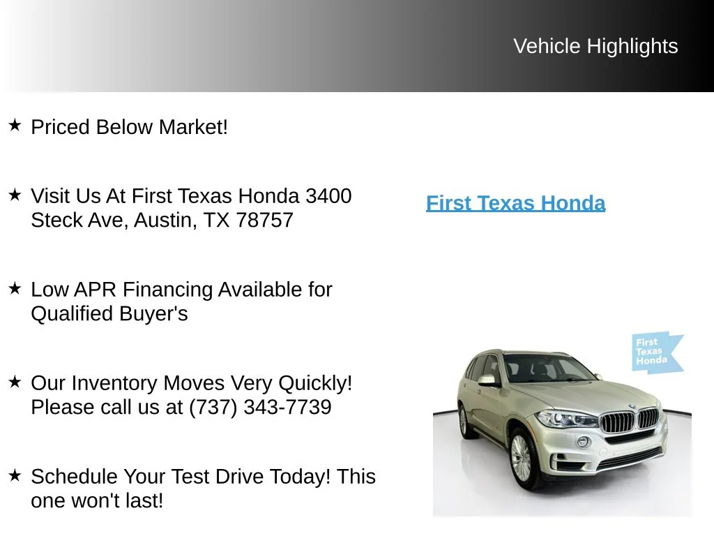 Used 2016 Mineral Silver Metallic BMW xDrive40e image 10