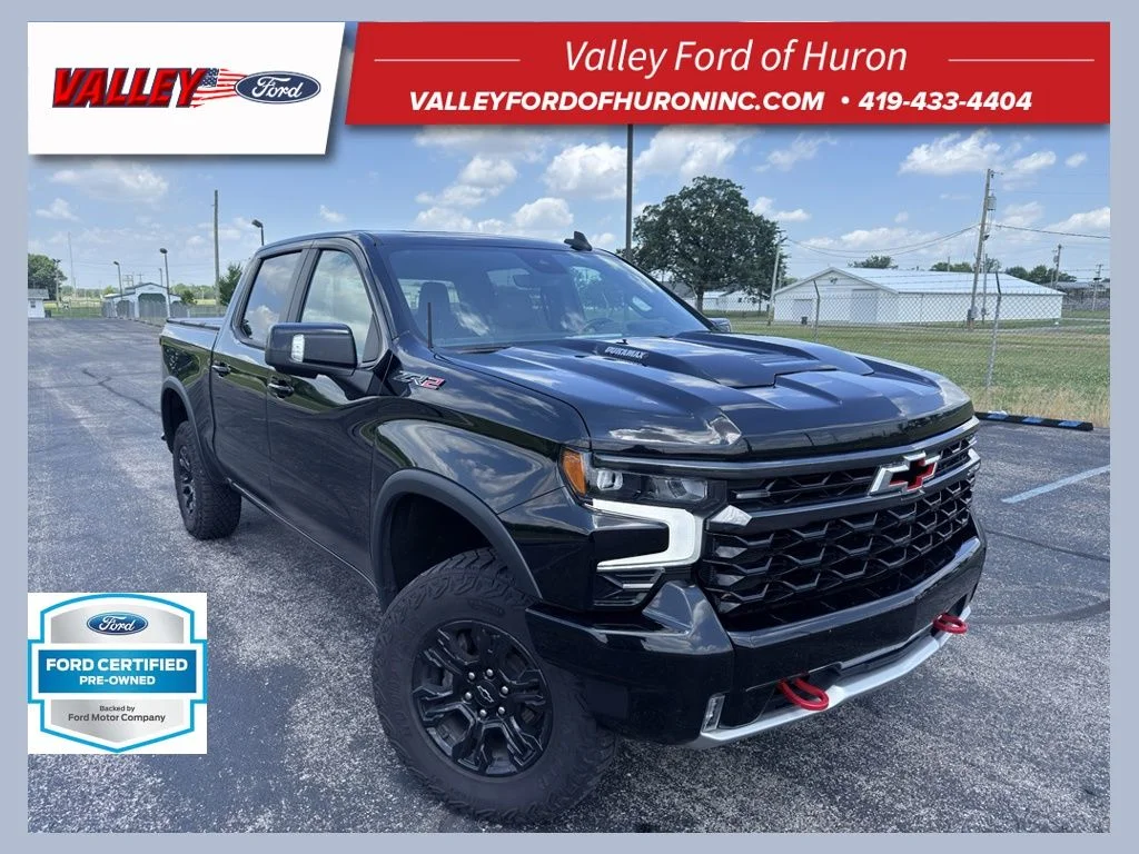 Certified Used 2024 Black Chevrolet ZR2 image 1