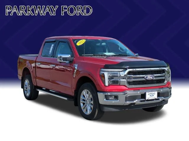Used 2025 Red Ford Lariat image 7