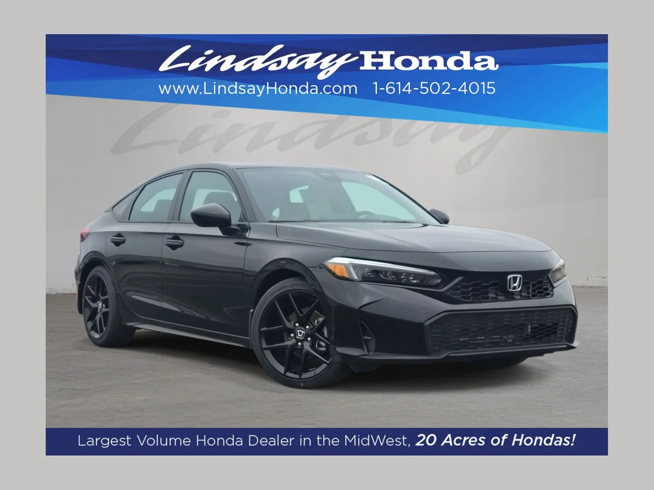 New 2026 Crystal Black Pearl Honda Sport image 1