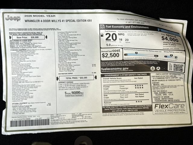 New 2026 41 Exterior Paint Jeep Willys 41 image 29