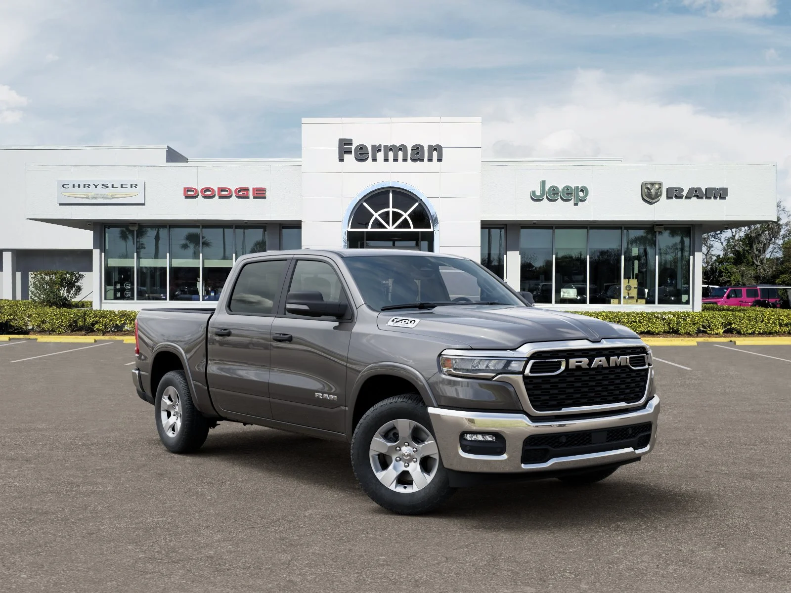 New 2026 Granite Crystal Metallic Clear-Coat Exterior Paint RAM Big Horn/Lone Star image 32