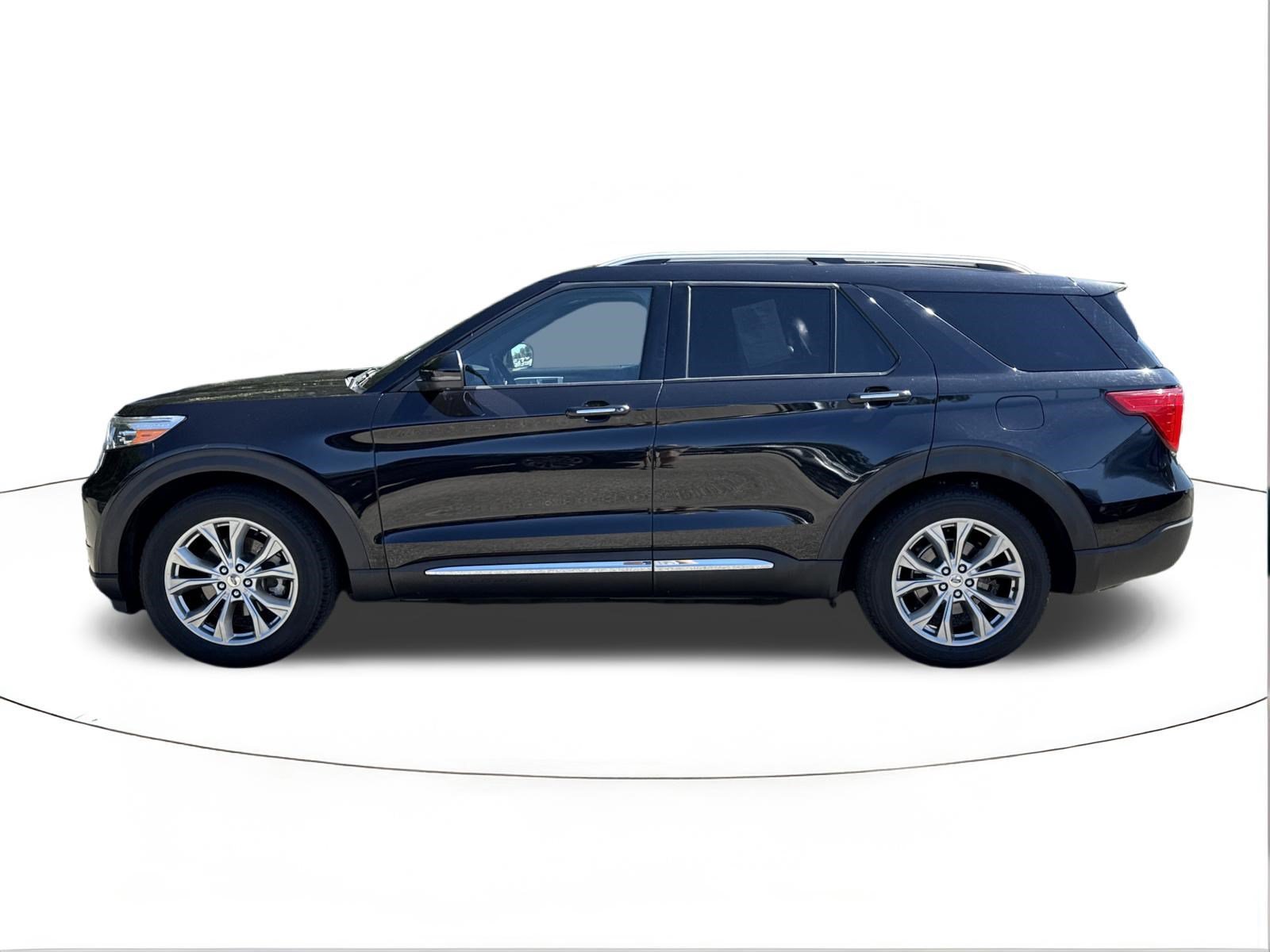 Used 2020 Agate Black Metallic Ford Limited image 6