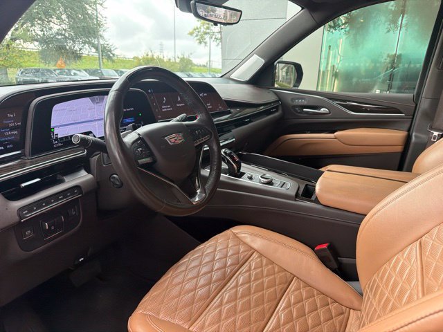 Used 2022 Galactic Gray Metallic Cadillac Premium Luxury image 6