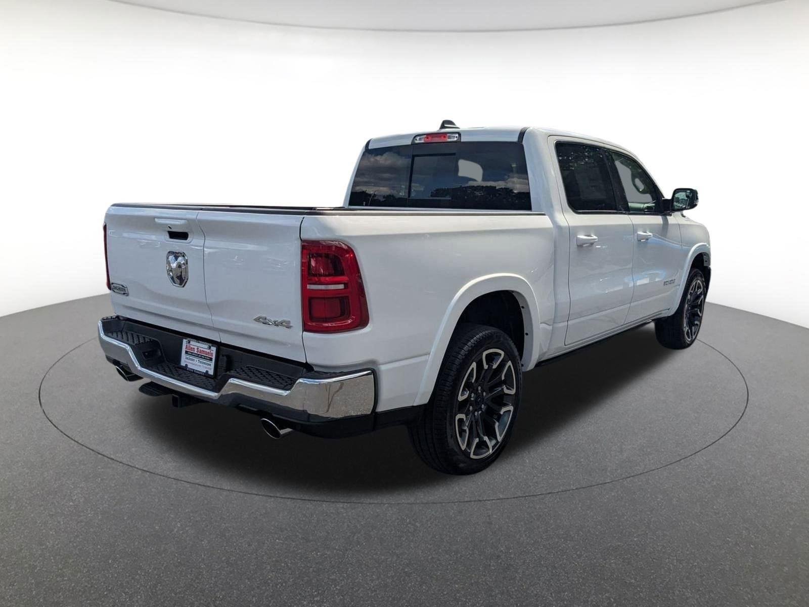 New 2026 Bright White Clear-Coat Exterior Paint RAM Longhorn image 4