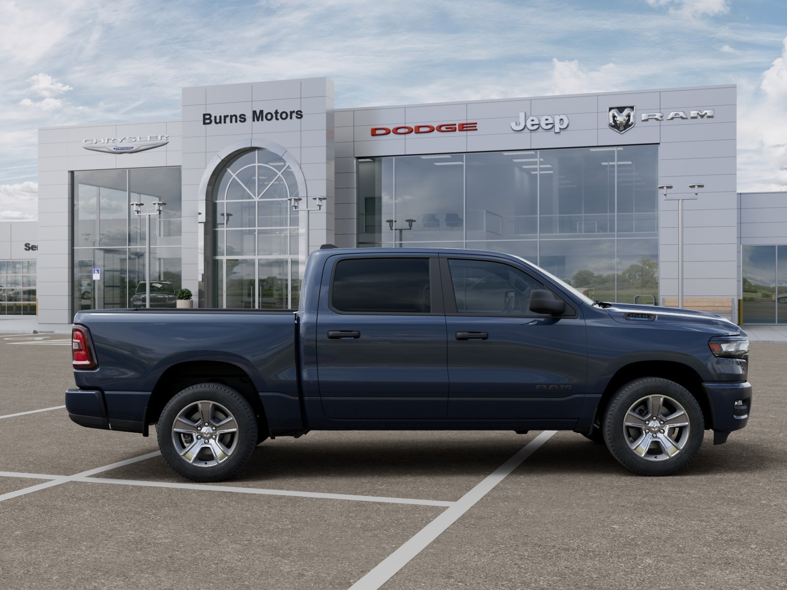 New 2026 Forged Blue Metallic Exterior Paint RAM Express image 47