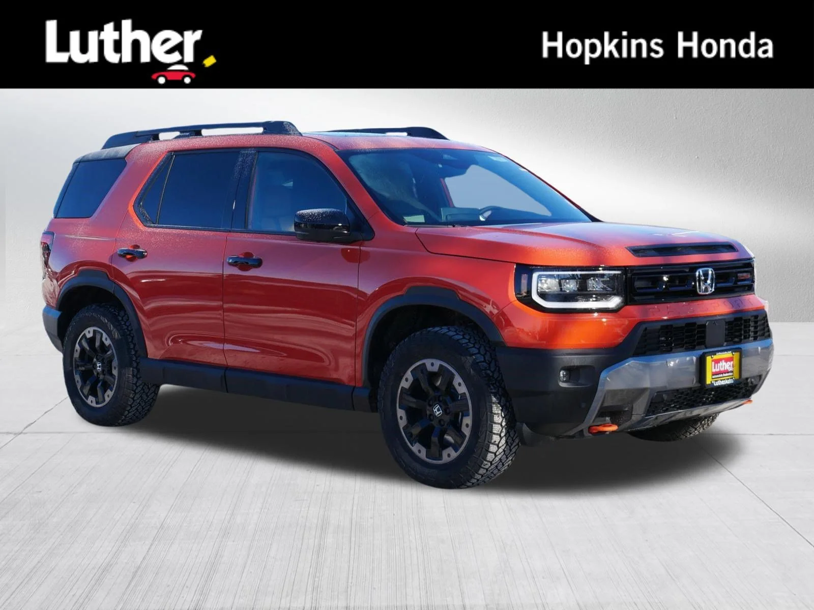New 2026 Sunset Orange Honda TrailSport Elite image 1