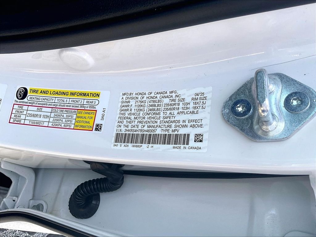Used 2025 White Honda EX-L image 35