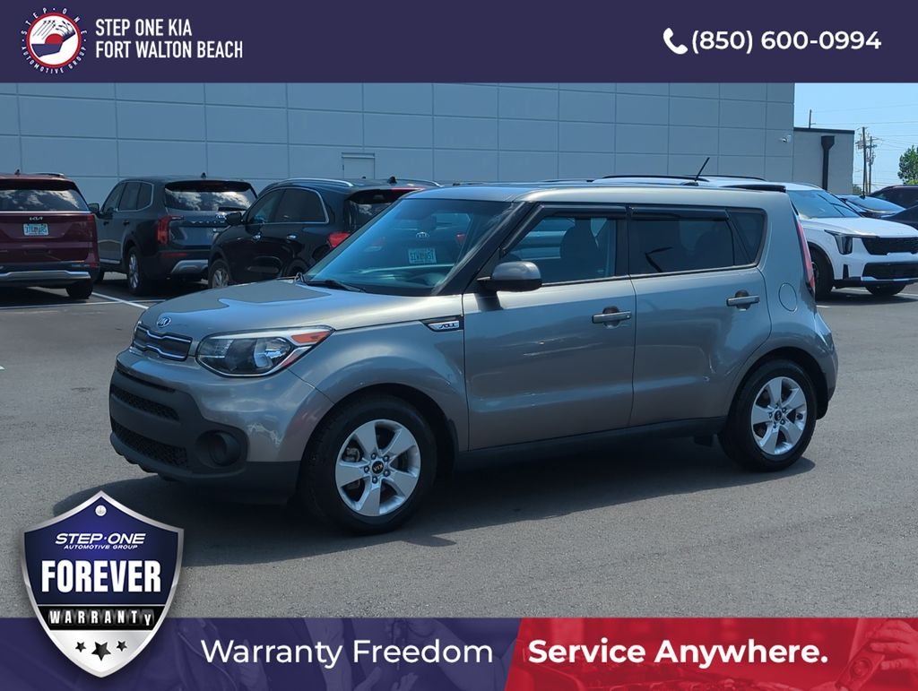 Used 2017 Gray Kia Base image 1