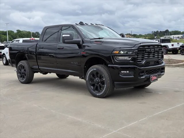 New 2026 Diamond Black Crystal Pearl-Coat Exterior Paint RAM Big Horn image 1