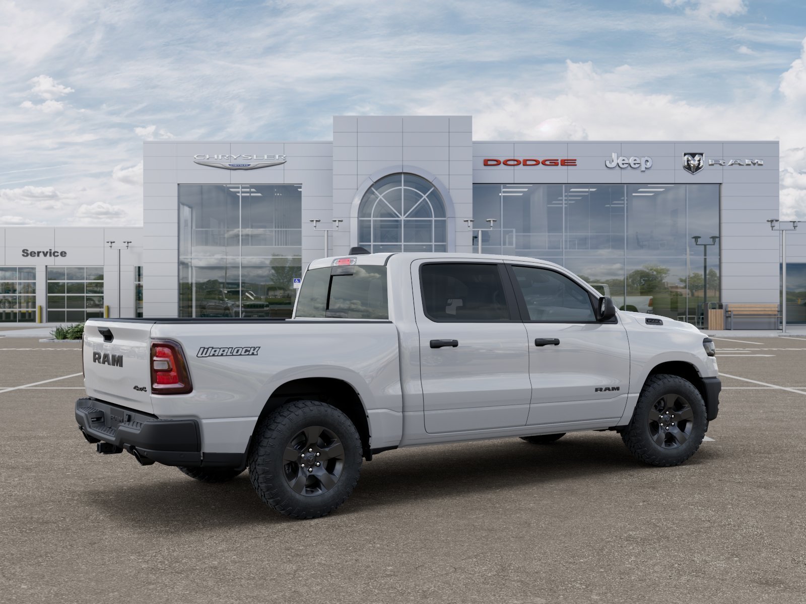New 2026 Bright White Clear-Coat Exterior Paint RAM Warlock image 31