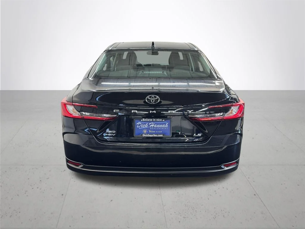 Used 2025 Black Toyota LE image 5