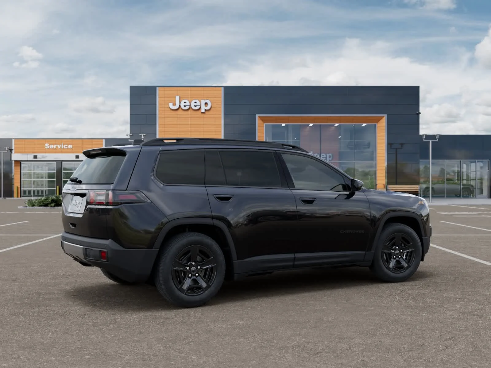 New 2026 PXJ Diamond Black Crystal P/C Jeep Limited Altitude image 4