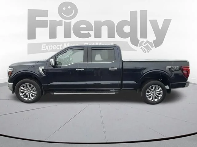 Used 2025 Antimatter Blue Metallic Ford Lariat image 3