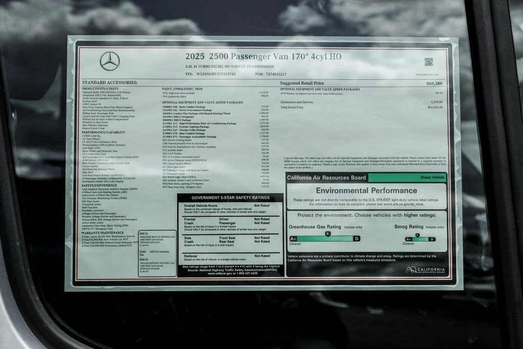 Used 2025 Hightech Silver Mercedes-Benz Passenger 170 WB image 27