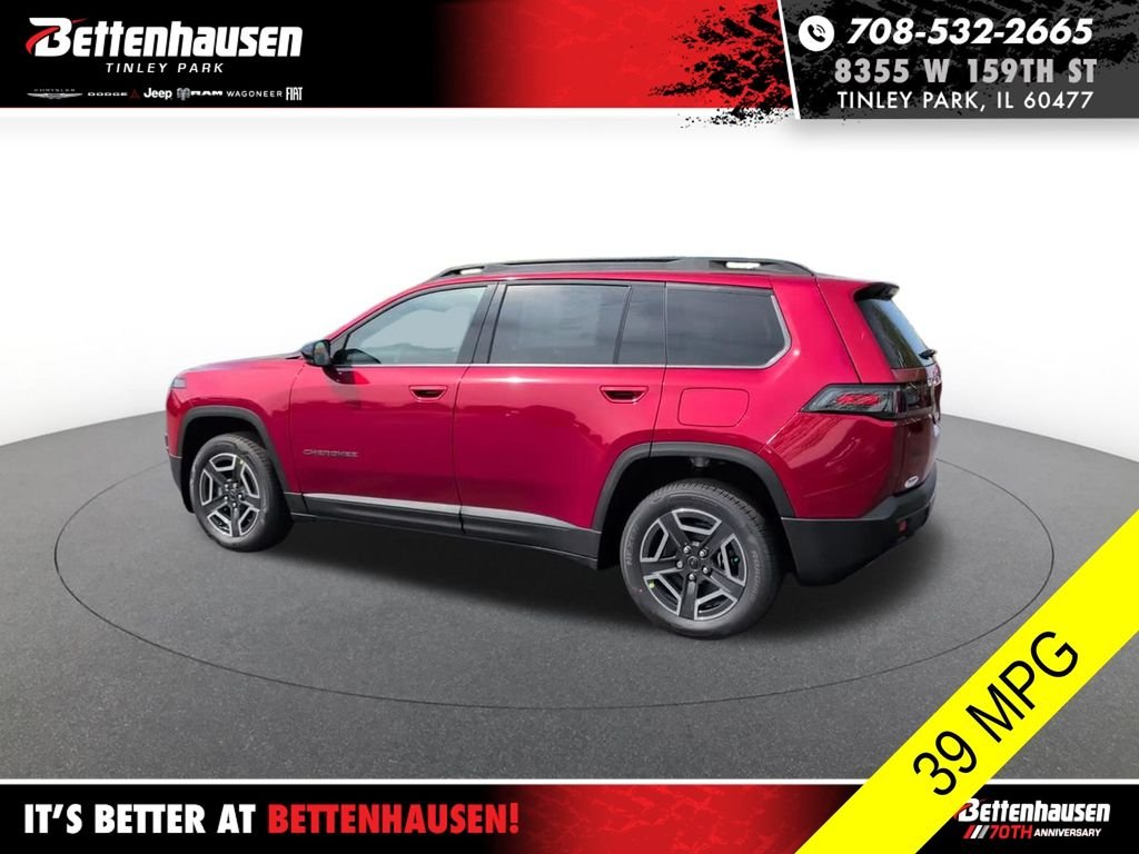 New 2026 Red Hot Pearl-Coat Exterior Paint Jeep Limited image 8