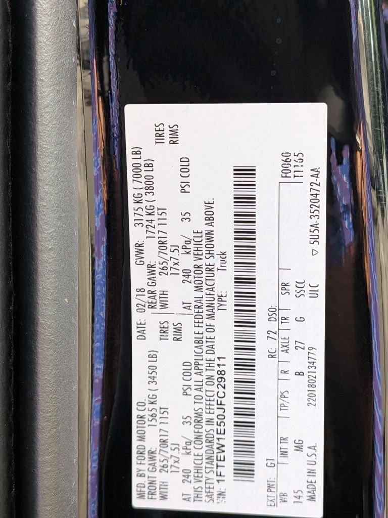 Used 2018 Black Ford XLT image 28