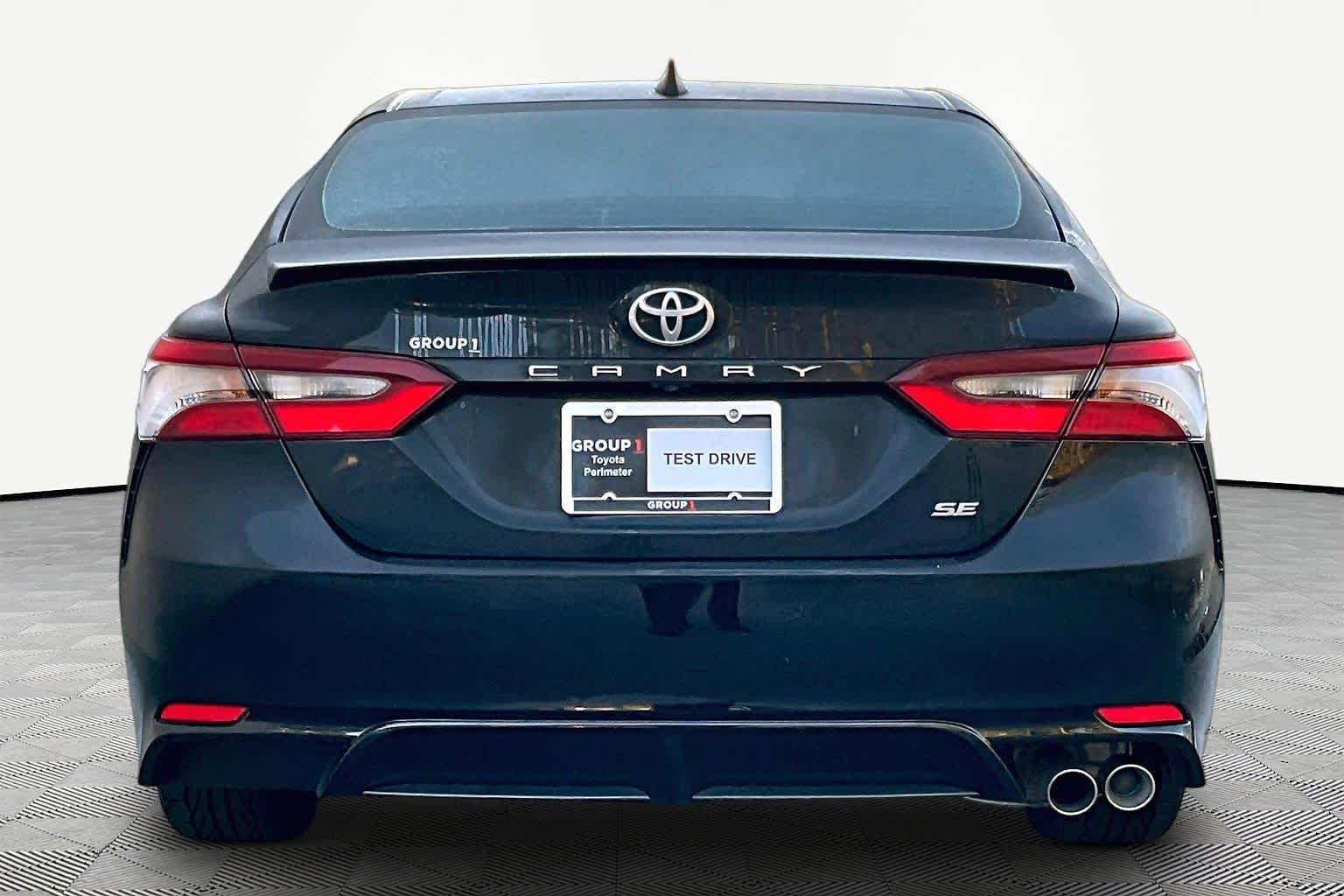 Certified Used 2023 Midnight Black Metallic Toyota SE image 5