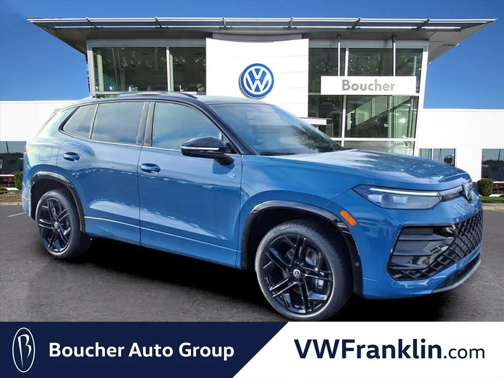New 2026 Monterey Blue with Deep Black Roof Volkswagen 2.0T SE R-Line Black image 1