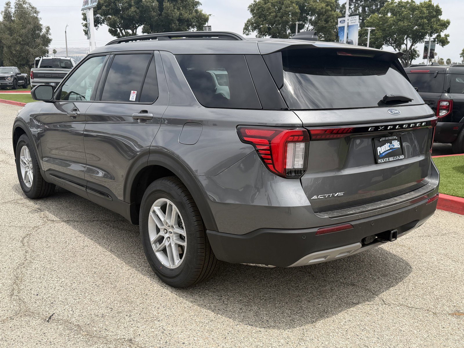 New 2026 Carbonized Gray Metallic Ford Active image 4