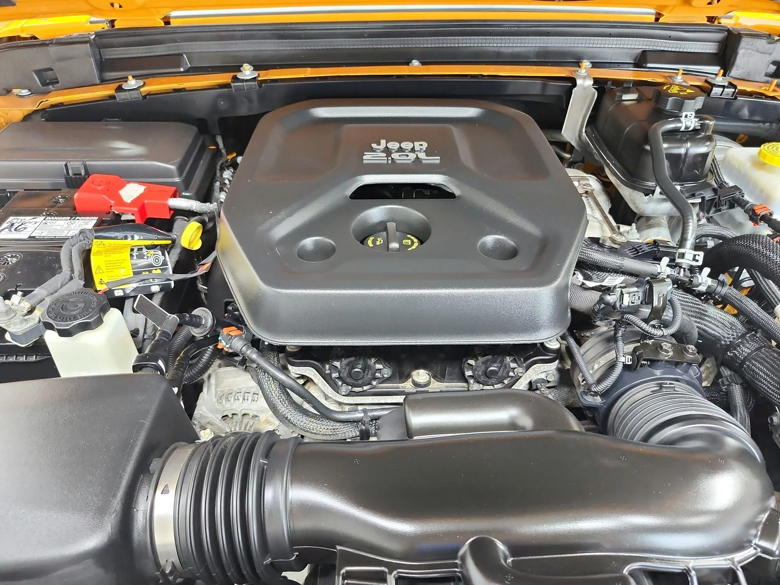 Used 2021 Orange Jeep Unlimited Willys image 17