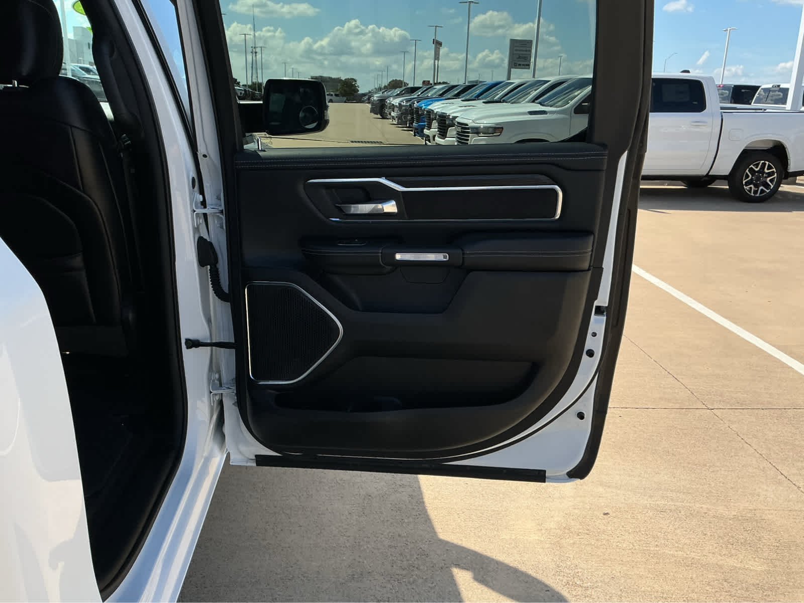 Used 2024 Bright White Clearcoat Ram Laramie image 20