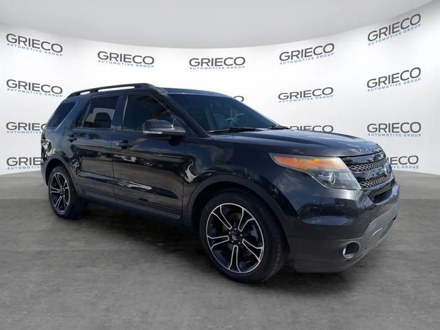 Used 2015 Tuxedo Black Metallic Ford Sport image 1