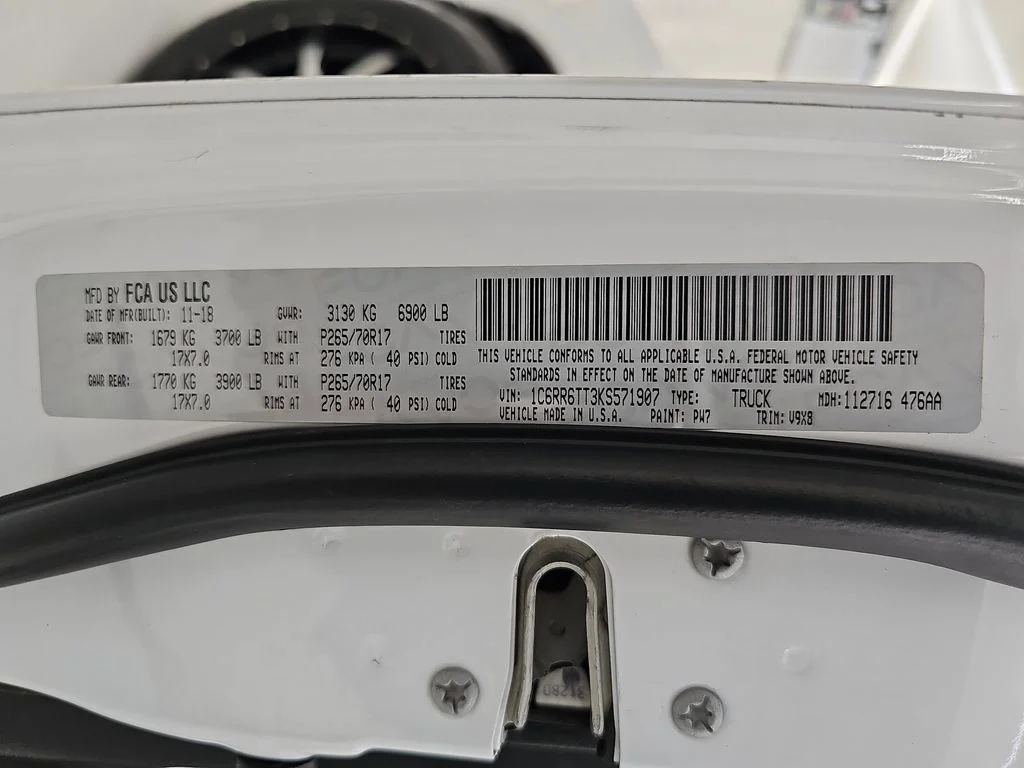 Used 2019 White Ram SLT image 45