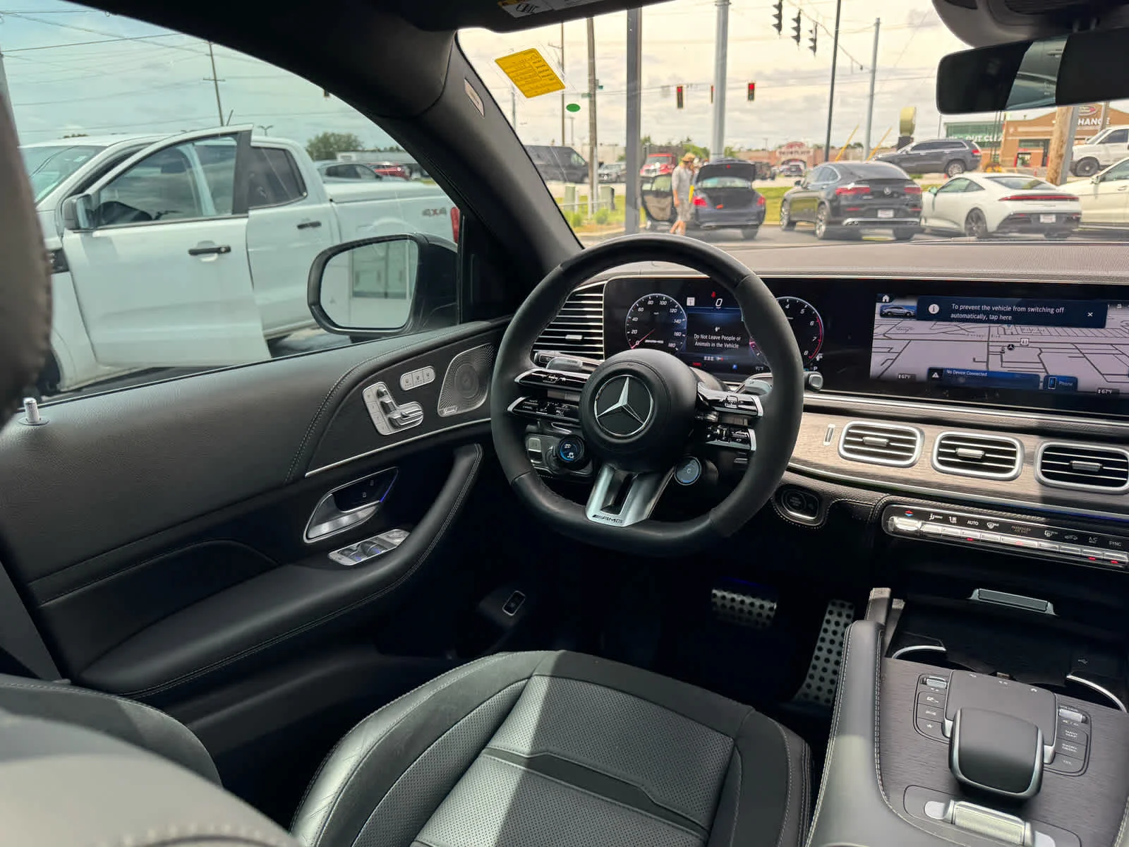 Used 2024 Polar White Mercedes-Benz AMG® GLE 53 image 40
