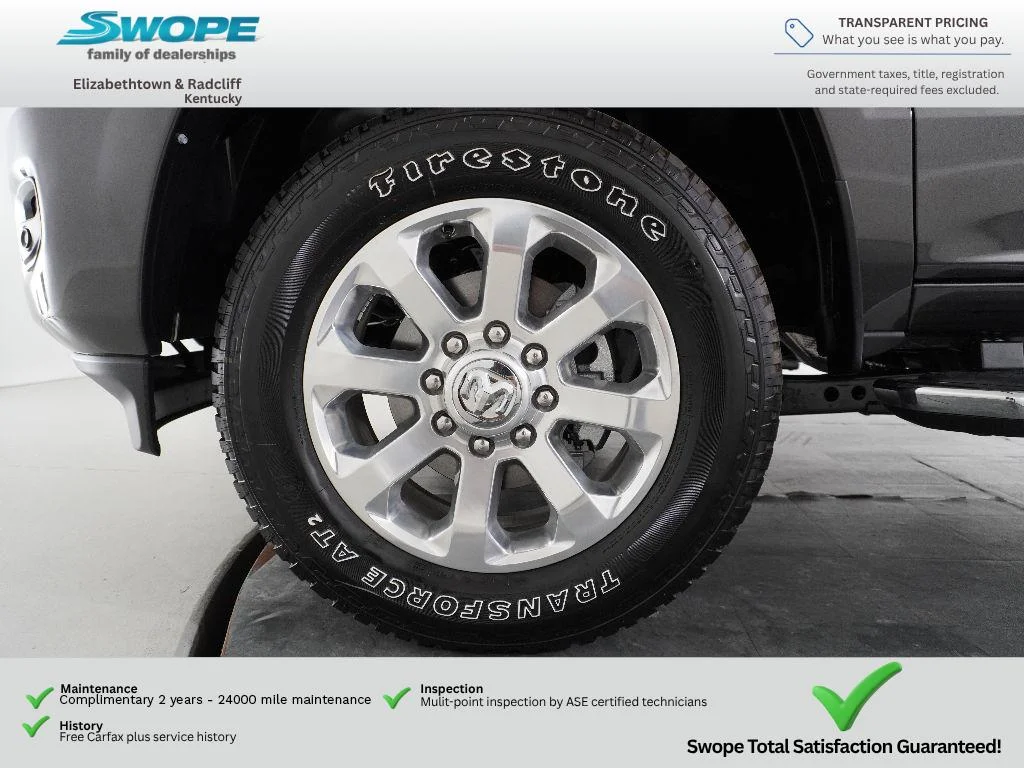 New 2026 Granite Crystal Metallic Clearcoat RAM Big Horn image 27