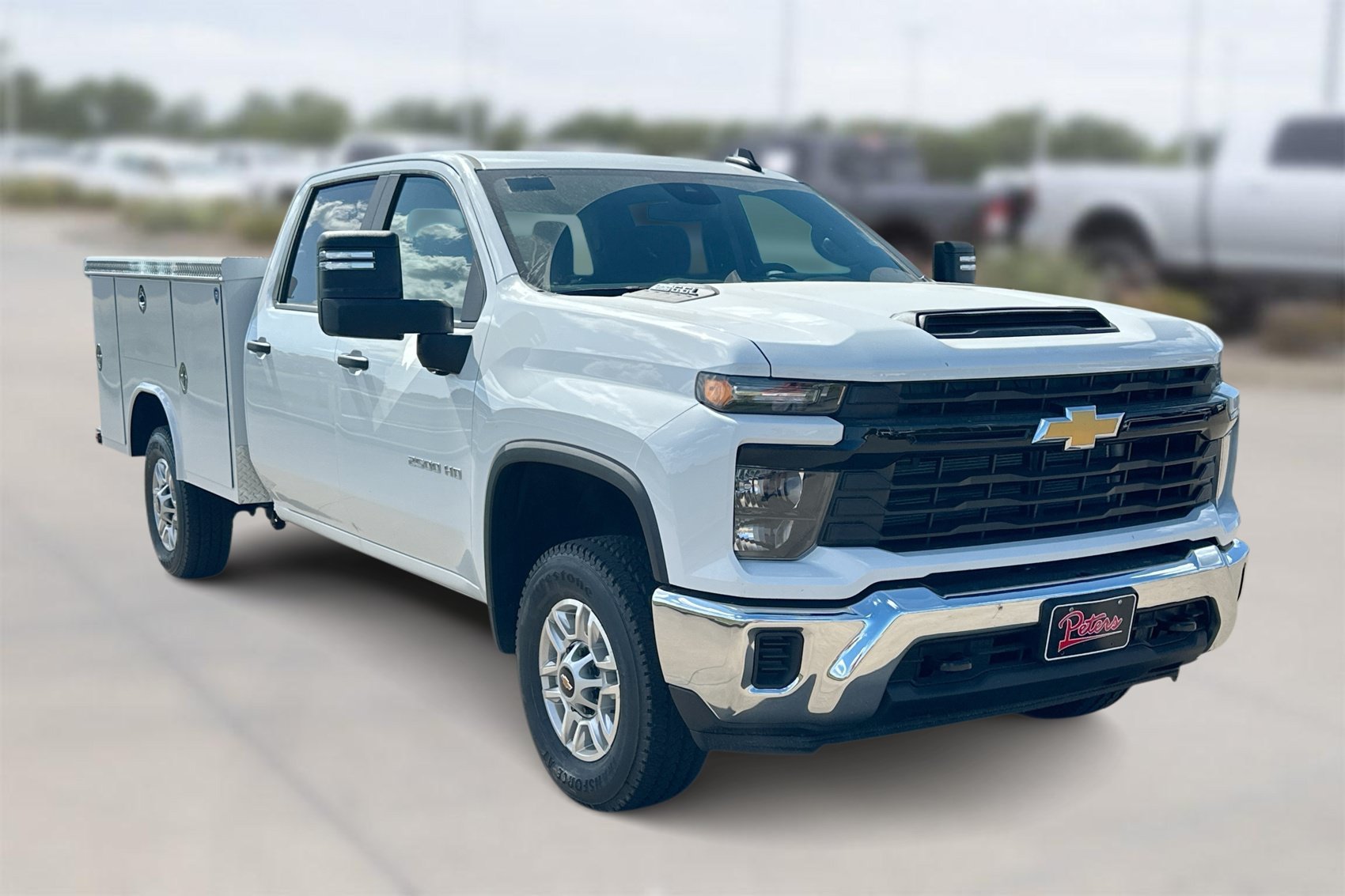 New 2026 Summit White Chevrolet Work Truck image 1