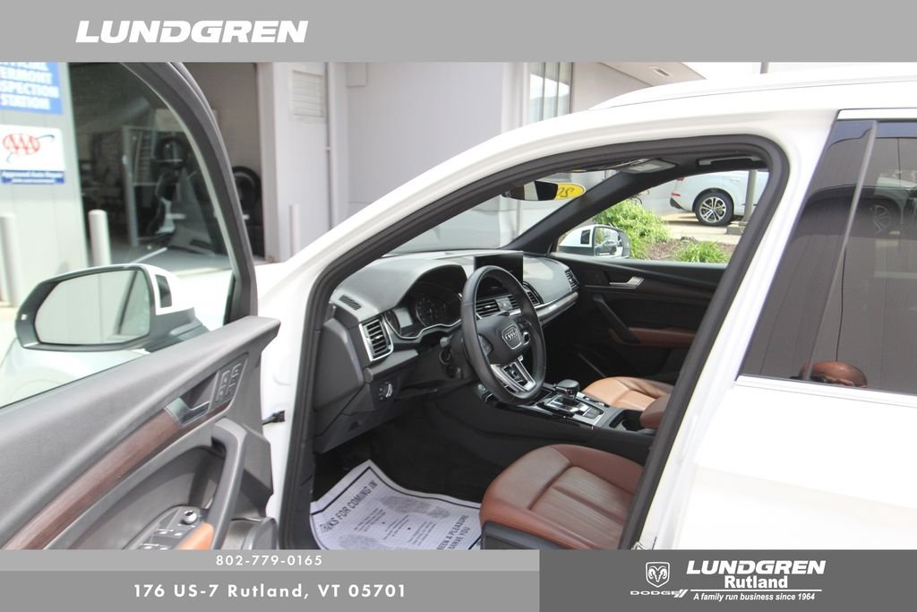 Used 2023 White Audi 40 Premium image 8