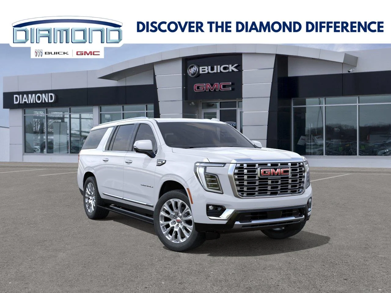 New 2027 Glacier White Tricoat GMC Denali image 1