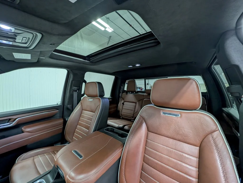 Certified Used 2025 White Frost Tri-Coat GMC Denali Ultimate image 15
