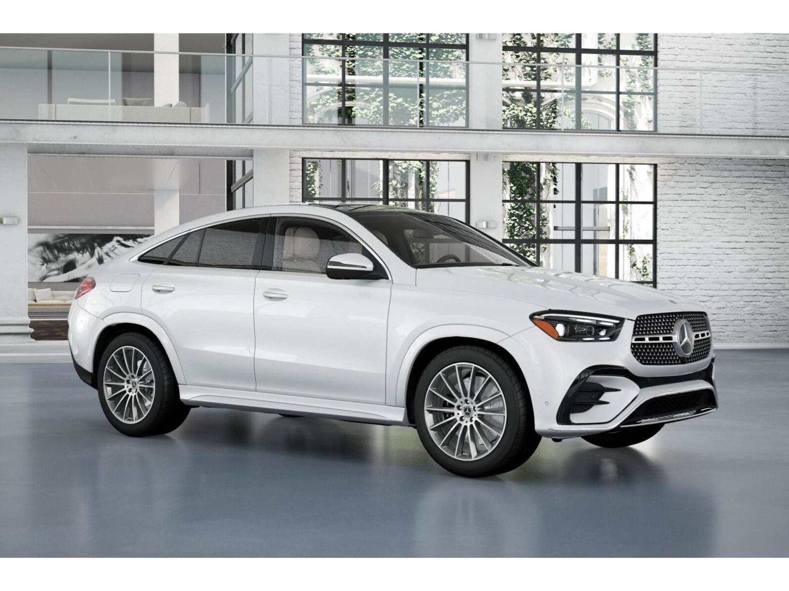 New 2026 MANUFAKTUR Moonlight White Metallic Mercedes-Benz GLE 450 Coupe image 12