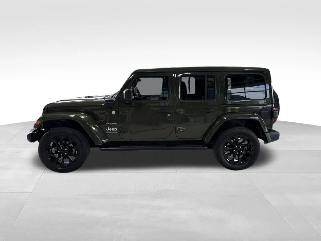 Used 2023 Green Jeep Sahara 4xe image 2