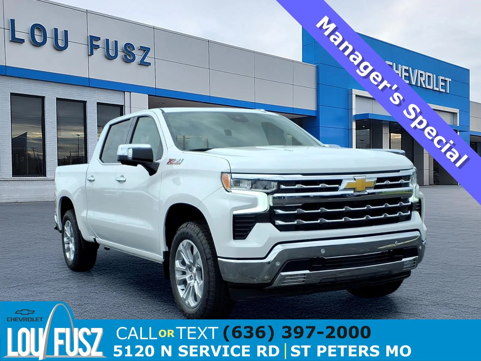 New 2026 Summit White Chevrolet LTZ image 1