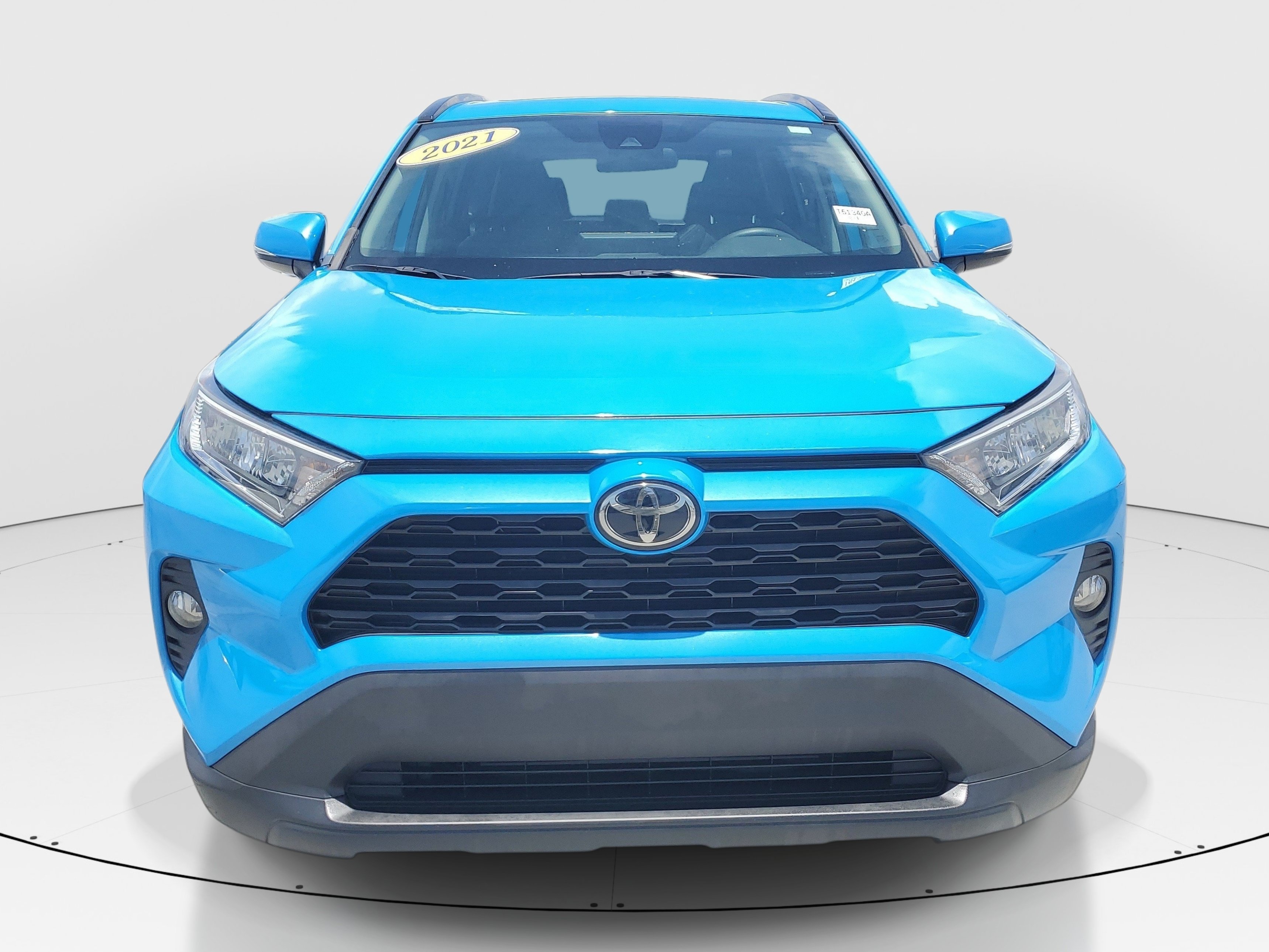 Certified Used 2021 Blue Flame Toyota XLE Premium image 2