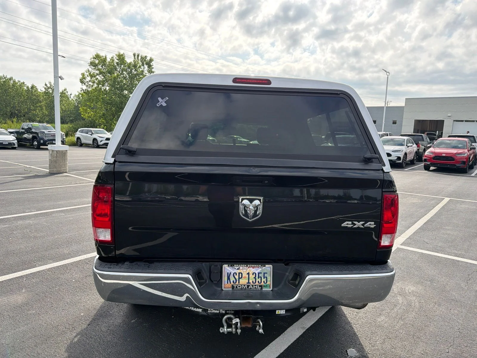 Used 2017 Brilliant Black Crystal Pearlcoat Ram Tradesman image 6